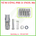 NÚM UỐNG CHO HEO PHI 21 INOX 304