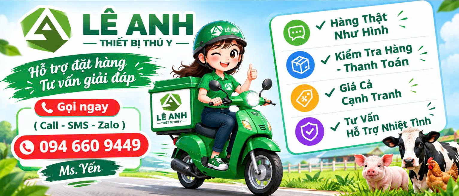 DỤNG CỤ NUÔI HEO - THIẾT BỊ THÚ Y LÊ ANH - THIETBITHUY.VN