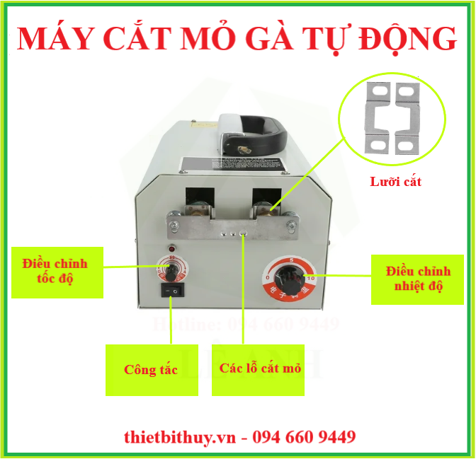 MÁY CẮT MỎ GÀ TỰ ĐỘNG - DỤNG CỤ NUÔI GÀ