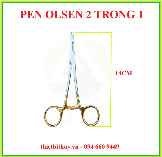 PEN KẸP CẮT CHỈ - PEN OLSEN 2 TRONG 1