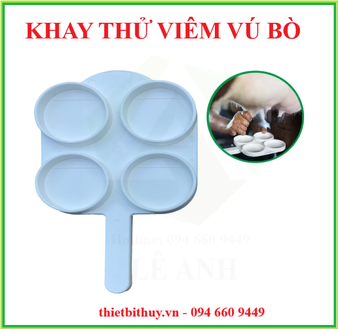 KHAY THỬ VIÊM VÚ BÒ  - DỤNG CỤ NUÔI BÒ - THIETBITHUY.VN