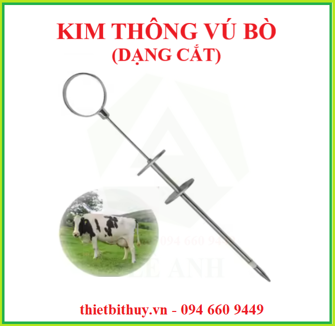 KIM THÔNG VÚ BÒ DẠNG CẮT - KIM TRUYỀN SỮA