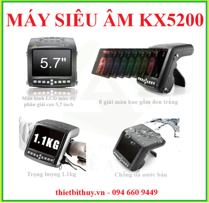 MÁY SIÊU ÂM THAI KX5200 - MÁY SIÊU ÂM THAI HEO