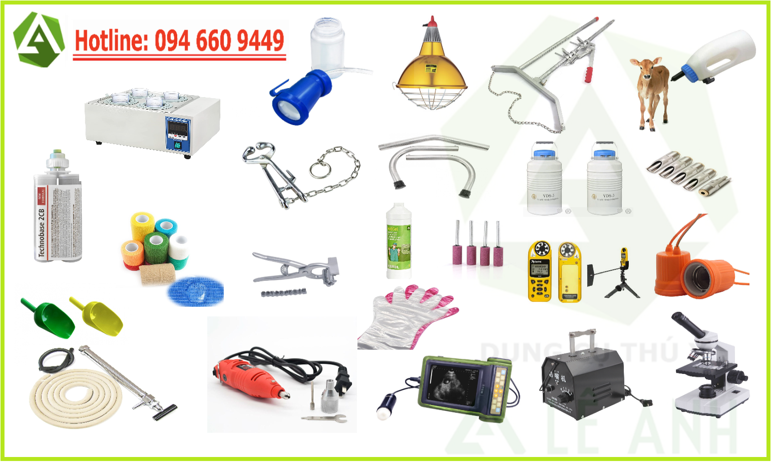 THIẾT BỊ THÚ Y - DỤNG CỤ THÚ Y LÊ ANH