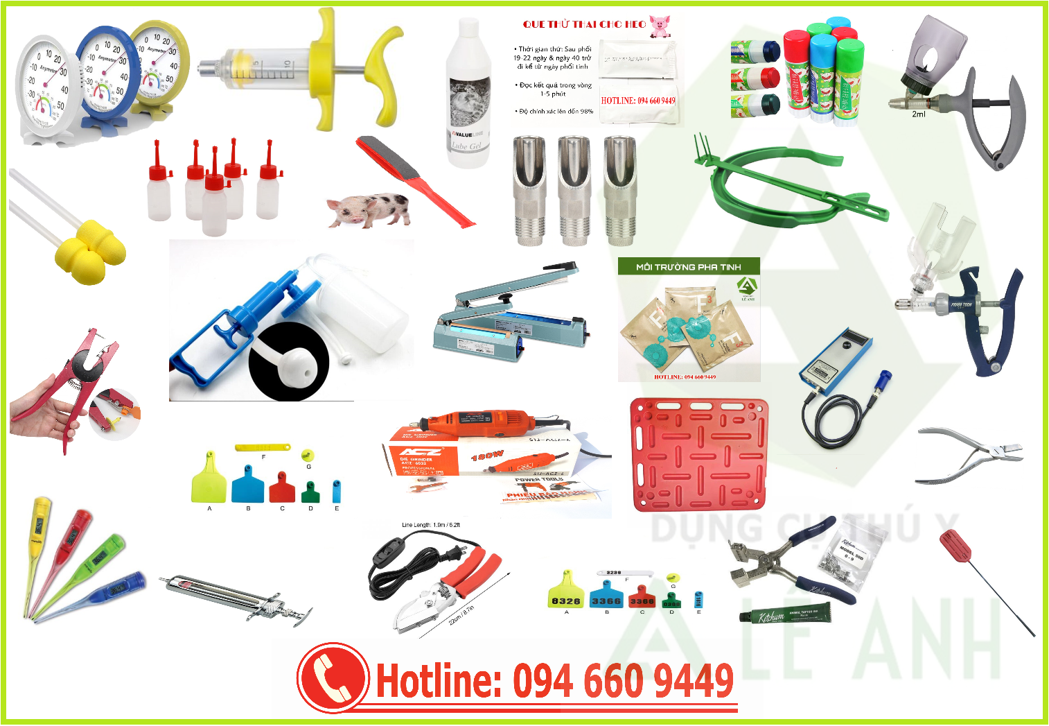 DỤNG CỤ NUÔI HEO - XILANH TỰ ĐỘNG 2ML