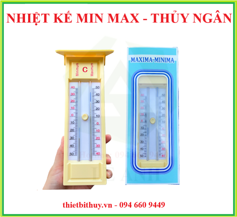NHIỆT KẾ MIN MAX - NHIỆT KẾ THỦY NGÂN - THIẾT BỊ THÚ Y