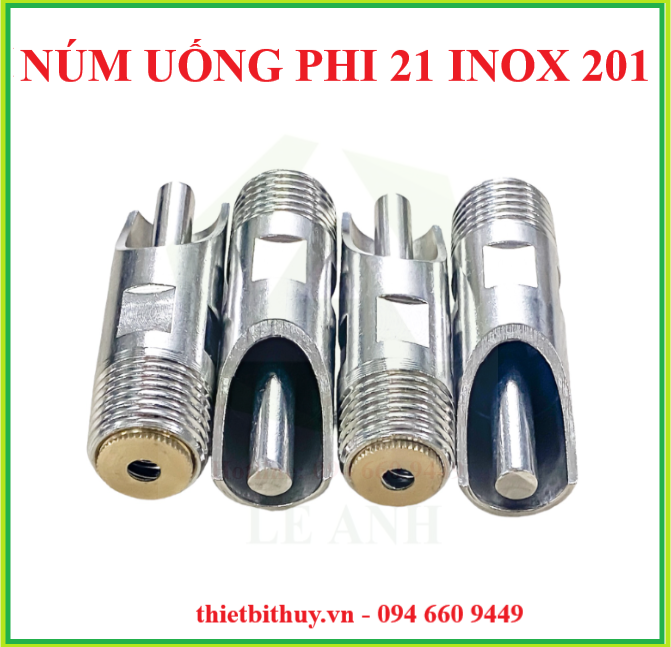 Núm uống phi 21 inox 201 - thietbithuy.vn