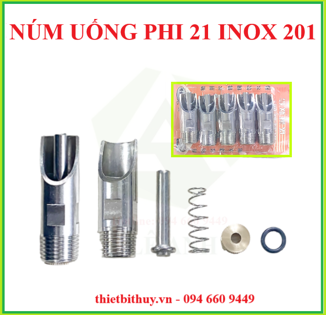 Núm uống tự động cho heo - Tấm lùa heo - thietbithuy.vn