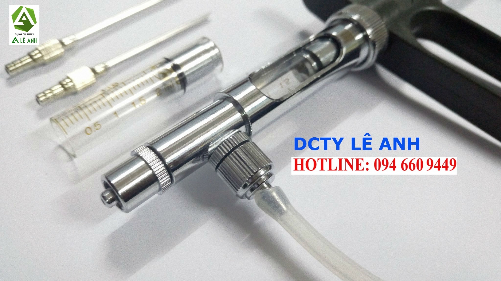 Bơm tiêm tự động 0.5ml - Xilanh gắn chai trực tiếp 0.5ml - thietbithuy.vn