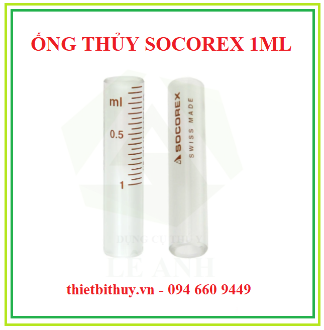 ỐNG THỦY SOCOREX 1ML - XILANH TỰ ĐỘNG 1ML